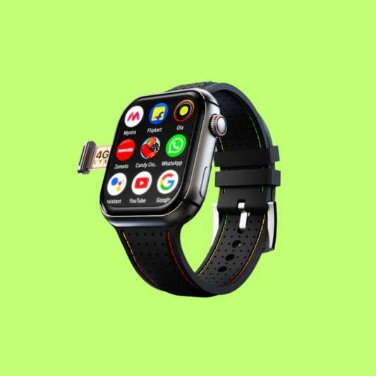 4G LTE Smartwatch with SIM Slot | Android Apps, Calling, GPS & HD Touch Display